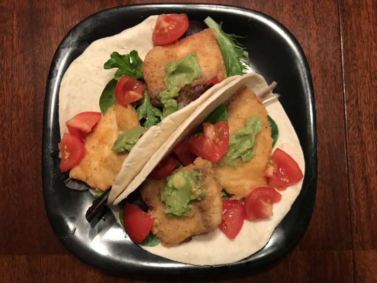 Crispy Cajun Fish Tacos